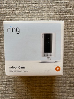 Ring Indoor Cam 1080p HD Video Plug In Security Camera (2nd Gen) - NEW / SEALED