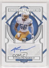 2020 Panini National Treasures Rookie Signatures 86/99 Kenneth Murray Auto s3g