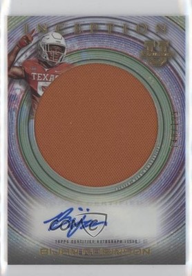 2022-23 Bowman Inception University Jumbo Relics /199 Bijan Robinson Auto 0g27