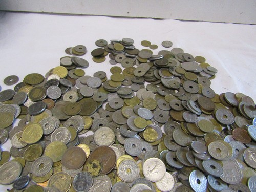 14... Lote de 3,3 kilos de monedas antiguas francia mundo - Imagen 11 de 11