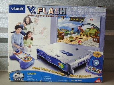 VTech | V.Flash Home Edutainment System Game | Open Box