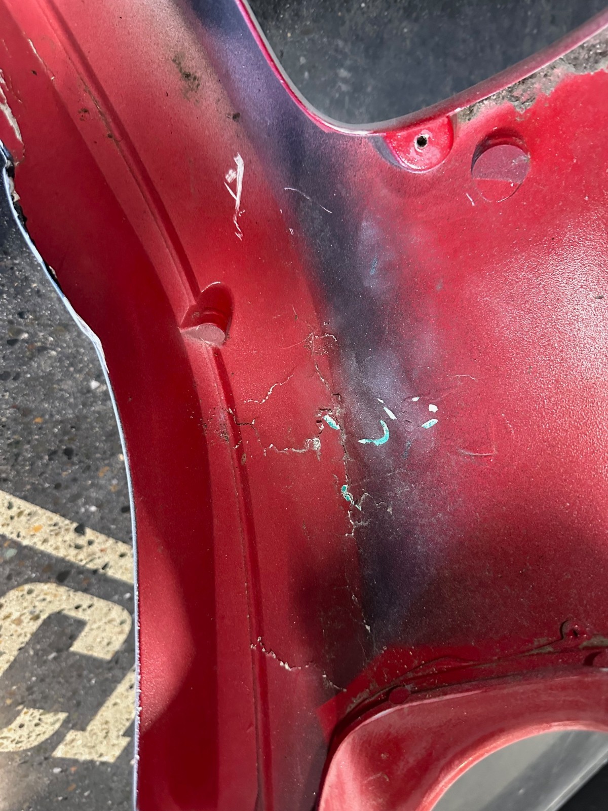 Ferrari 360, Front Bumper, Prior Repair, Slight Damage, Used, P/N 65005310