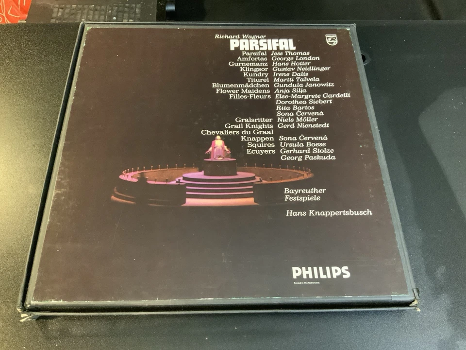 Wagner Parsifal - Bayreuther Festspiele, Knappertsbusch 5 LP Box Philips 6500062 - Image 2 of 4