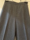 STUNNING NEW NWT Maison Rabih Kayrouz Wide Leg Grey Pants Wool Cashmere — photo 2
