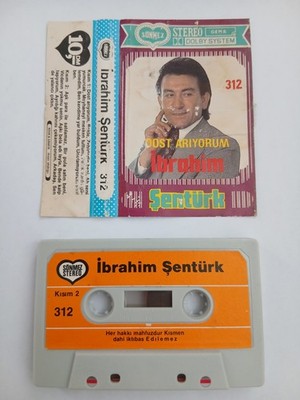 Ibrahim Senturk - Dost Ariyorum - Original Sonmez Stereo 312 GEMA Kaset RARE...