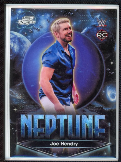 2026 Topps Chrome Cosmic WWE Joe Hendry RC Planetary Pursuit Neptune (CUR)
