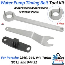 3 Piece For Porsche 924s 944 944 Turbo 951 S2 Water Pump Timing Belt Tool Kit 3 Piece For Porsche 924s 944 944 Turbo 951 S2 Water Pump Timing Belt Tool Kit