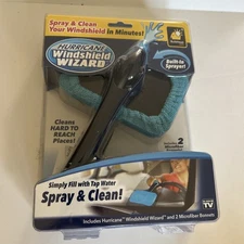 Hurricane Windshield Wizard - AS SEEN ON TV - Spray And Clean Tool