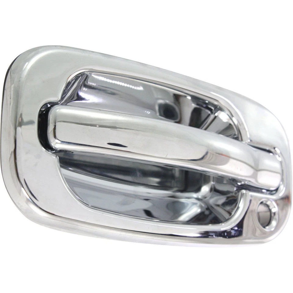 New Front Left Side Chrome Outer Handle For 99-07 Silverado GM1310129 15034985 - Image 2 of 4