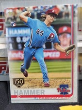 2019 TOPPS UPDATE 150 Stamp JD Hammer RC Philadelphia Phillies US 27 PWE