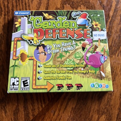 Video Game PC Garden Defense NEW SEALED Jewel | eBay