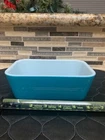 Vintage Pyrex Small Blue Loaf Pan