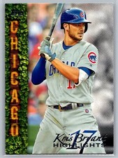 2018 Topps KB 17 Highlights Black Baseball #KB-9 Kris Bryant  Chicago Cubs