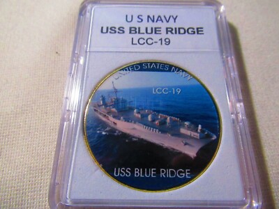 US NAVY - USS BLUE RIDGE (LCC-19) Challenge Coin 