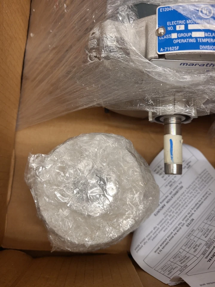 MARATHON MOTORS 056C17G15556 Motor,1/2 HP,1725 rpm,56,115/208-230V - Image 4 of 4