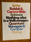 1982 Volkswagen Quantum 20-page Original Sales Brochure & Dealer Business Card — photo 2
