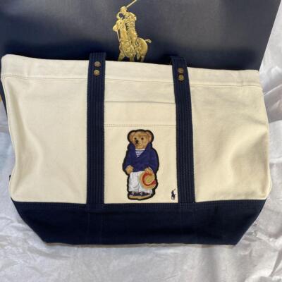 Ralph Lauren Bear Tote Limited Edition Iconic Design Timeless Fashion Luxury Des