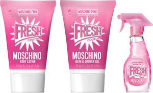 moschino fresh pink gift set