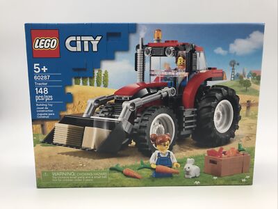 LEGO City Tractor 60287 Building Kit Playset 148pcs  2021 New
