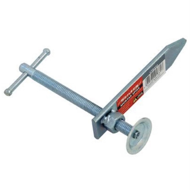 4 X Bricklayers Mortar Spike Internal Profile Pro Clamp Zinc Plated