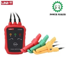 UNI-T 3 Phase Non-Contact Sequence Detector Tester UT262E LED Buzzer Tool Kit