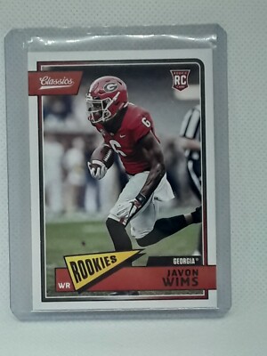 Javon Wims 2018 Classics Football - RC #281 - Georgia Bulldogs