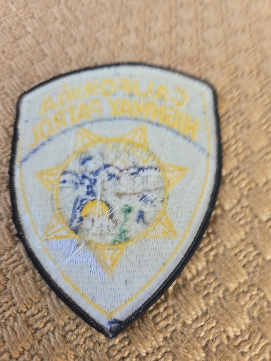 California - California Highway Patrol CA State Police Patch CHiPs