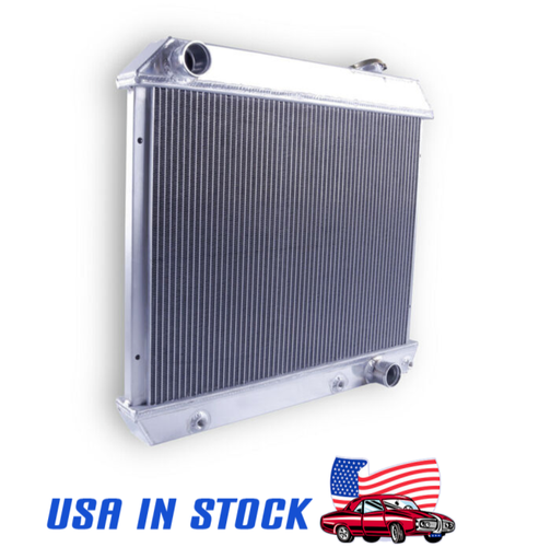 3 ROW ALUMINUM RADIATOR For 1963-1966 64 Chevy C10 C20 C30 K10 K20 K30 ...