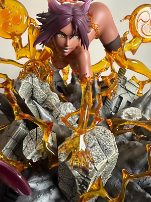 YYGK Studio BLEACH Shihouin Yoruichi 1/6 Resin Statue 40cm Female