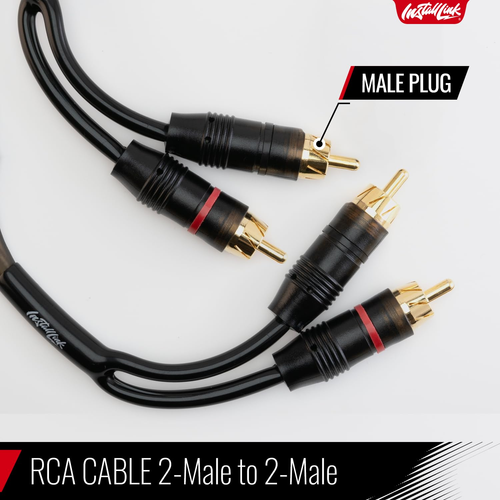 Cinch Audiokabel für Subwoofer oder Stereokabel, 2-Kanal, 20 Fuß - Bild 2 von 12