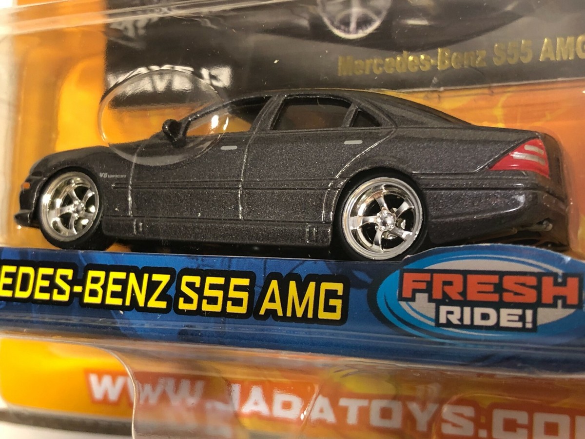 JADA DUB CITY OLDSKOOL MERCEDES-BENZ S55 AMG GRAY 1:64 WAVE 13 W13