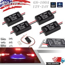 4 Pcs Flash Strobe Controller Box Flasher Module For Led Brake Tail Stop Light