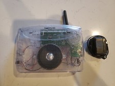 Clear Tunes CT-17A Portable AM/FM Radio - See Through Radio Tested Works Read V