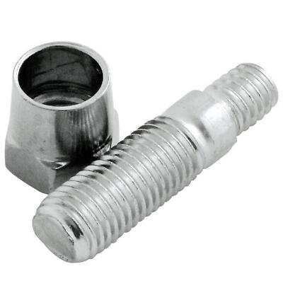 Spiegeladapter Fahrzeug mit M10x1,25 auf Spiegel mit 5/16 Zoll Innengewinde