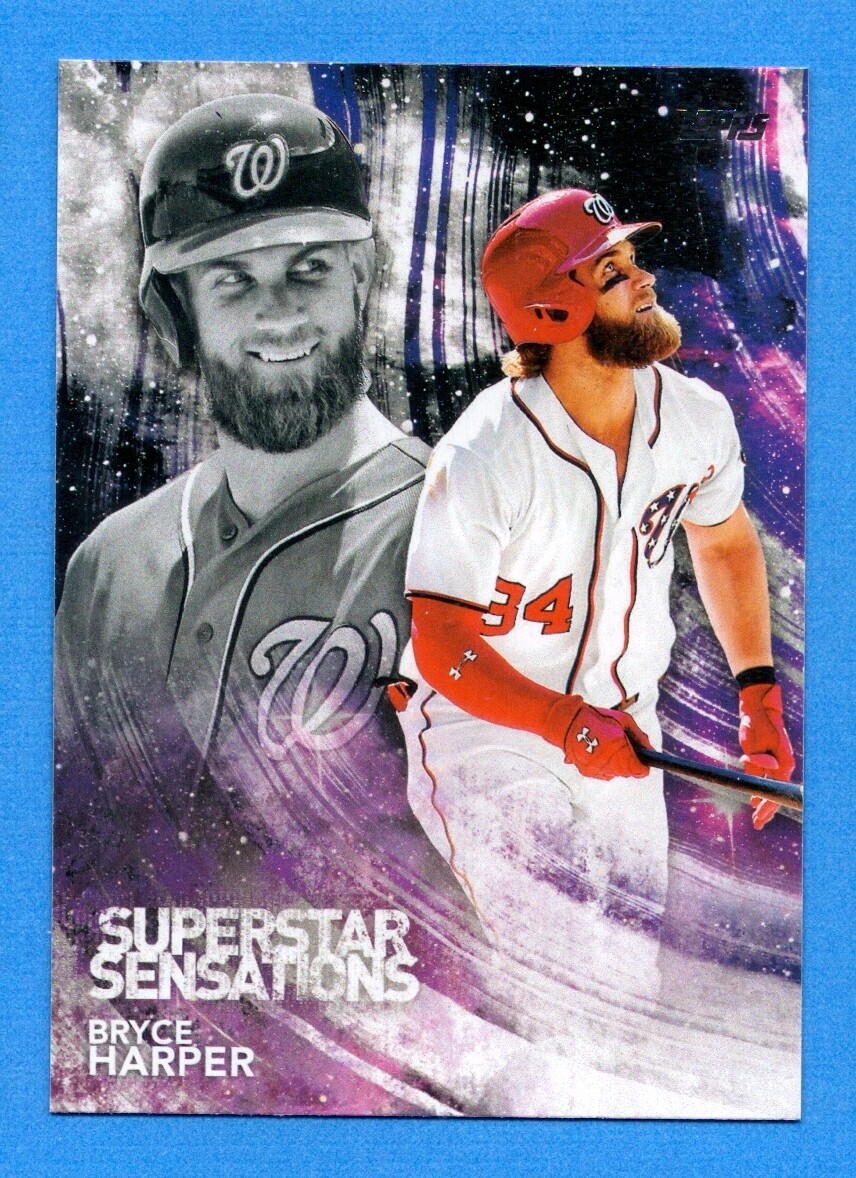 2018 Topps Superstar Sensations #SSS31 Bryce Harper Nationals