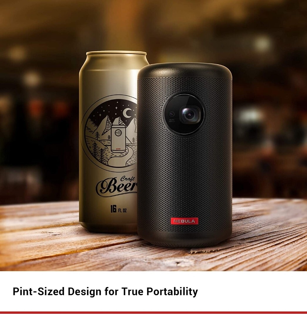 Anker NEBULA Capsule II Smart Portable Projector with Foldable