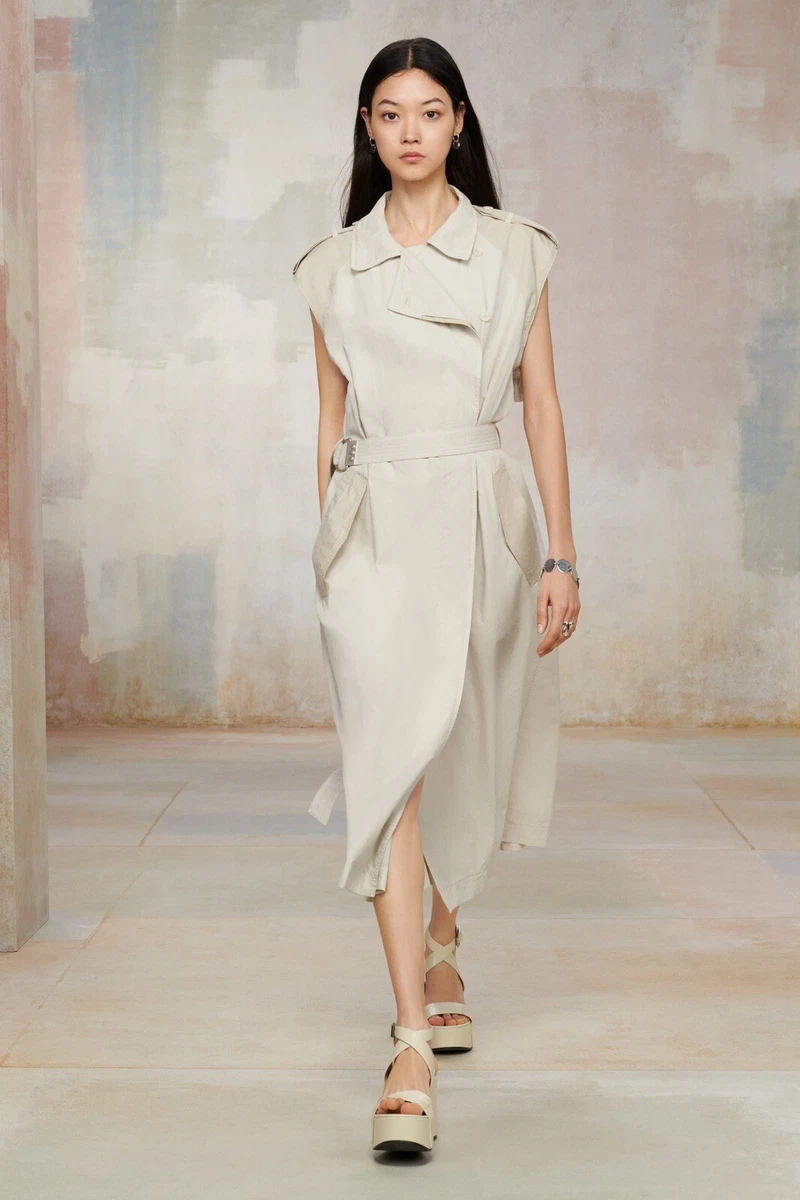 Zara SRPLS Sleeveless Cotton Dress DRSS PLN 10 Trench Dress S eBay
