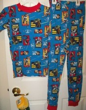 Star Wars 2 Piece Blue  Red Short Sleeve Long Pajama PJ Boys Size 10 NWT