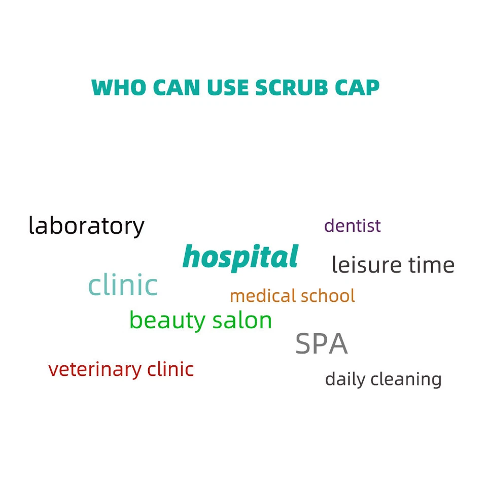 Women surgical Cap cotton scrubs caps medical hat Laboratory operaing room hats - Image 3 of 4