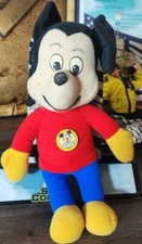 Vintage 1976 Mickey Mouse Club Plush Stuffed Animal Doll Knickerbocker Toy