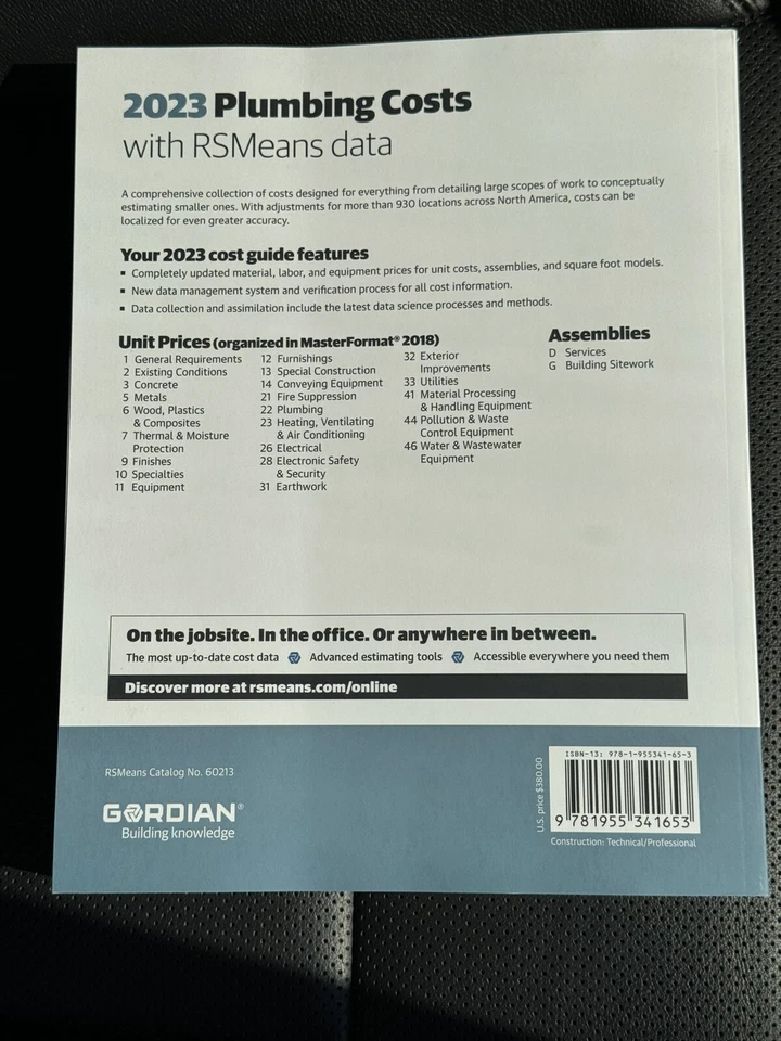 Plumbing Costs 2023 with RSMeans Data - Image 2 of 4