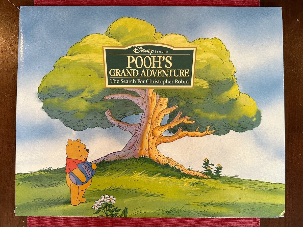 Disney Store Exclusive Pooh's Grand Adventure Lithograph Portfolio