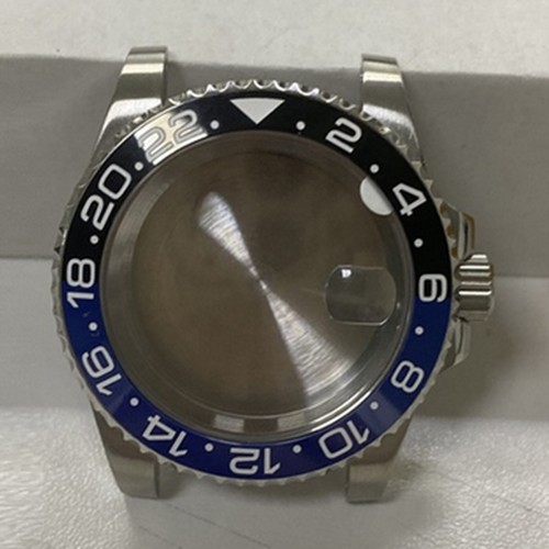 Cassa orologio 40 mm acciaio inox per Miyota 8215 8205 8200 Mingzhu 2813 3804 - Foto 9 di 40