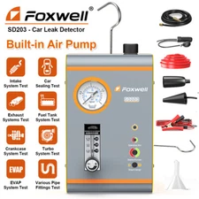 EVAP System Diagnostic Tester FOXWELL SD203 Automotive Smoke Machine Leak Tool