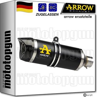 ARROW AUSPUFF ZUGELASSEN THUNDER ALUMINIUM SCHWARZ C YAMAHA TRACER 7 2024 24