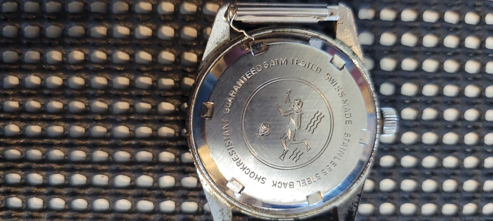 Relógio de mergulho Clebar da década de 1970 - Imagem 2 de 4