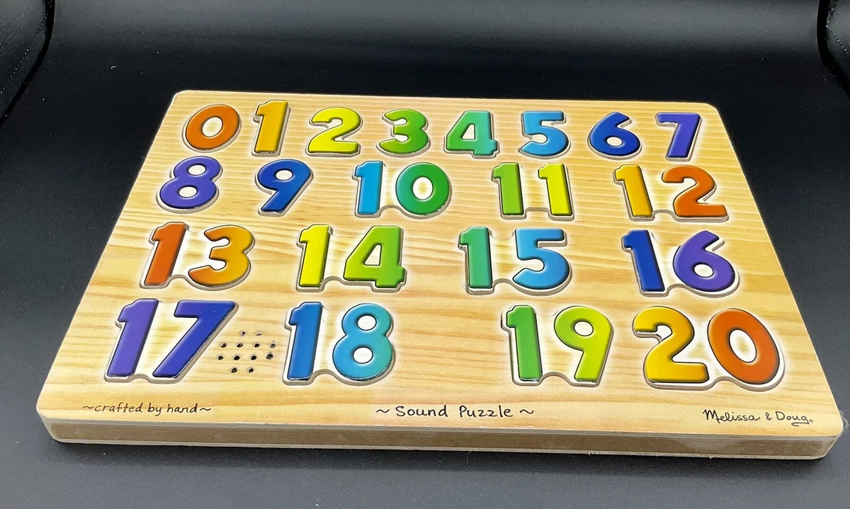 Melissa and doug talking best sale puzzles