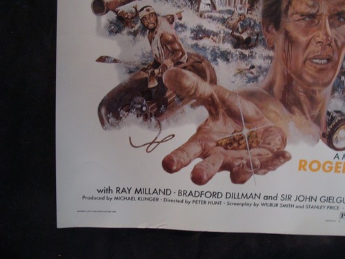 GOLD movie poster ROGER MOORE SUSANNAH YORK 1/2sheet 1974 - Picture 6 of 10