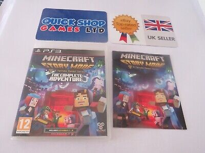 Minecraft Story Mode PlayStation 3 PS3