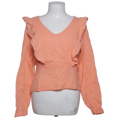 Tess V, Bluse, Größe: S/M, Orange, Baumwolle, Einfarbig, Damen #zTT
